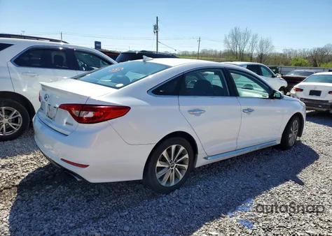 2017 Hyundai Sonata Sport z USA, uszkodzony, nr VIN 5NPE34AF3HH485160